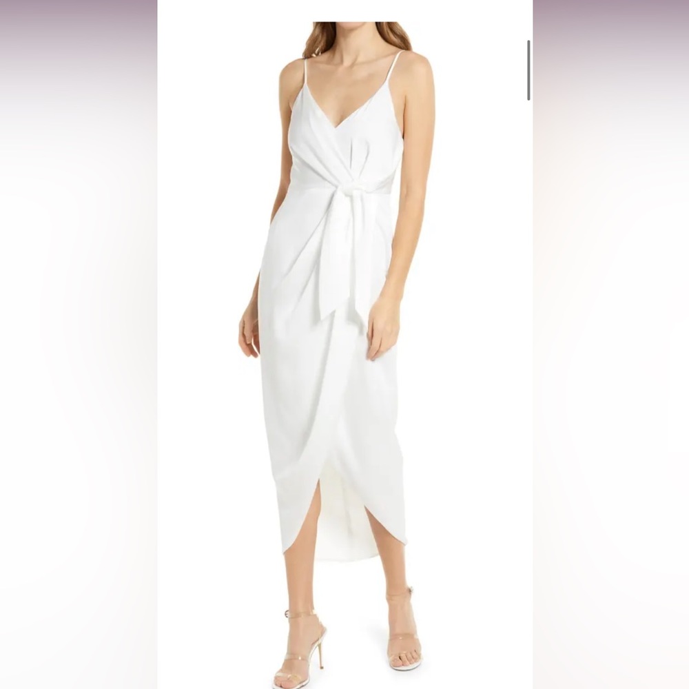 White Midi Dress